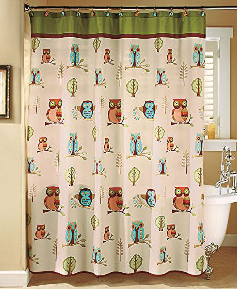 Owl Shower Curtain