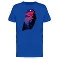 thumbnail image 1 of Owl Silhouette And Landscape Tee Men's -Image by Shutterstock, 1 of 1