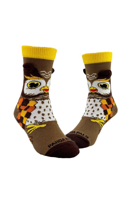 Owl Socks from the Sock Panda (Ages 3-7) Size: Small (Ages 3-5)