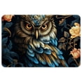 thumbnail image 1 of Owl Soft Polyester Non-Slip Machine Washable Floor Carpet Door Mat Office Rugs, 1 of 6