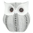thumbnail image 1 of Owl Statue,Innovative Resin Animal Sculpture Ornament Art Crafts for Desktop Decoration[BS1027 black dot on white background ], 1 of 9