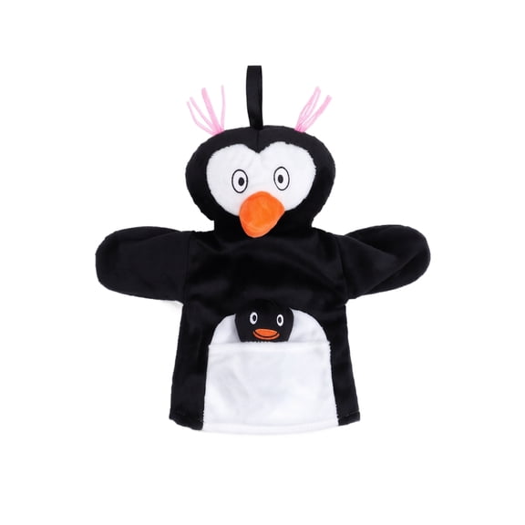 Owl Stuffed Animal, Plush Puppet, Velour, 12 In, Student Stuffed Animal, Toys, Pretend Play, Plush Interactive Toys Figures, Stuffed Animal, Hanging Strap, Interactive Play,