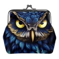 thumbnail image 1 of Owl Stylish and Durable Coin Purse with 0.7 Microfiber and Zinc Alloy Jaws, 4.3x4.7 in/11x12 cm - for Organizing and Securing Your Coins!, 1 of 7