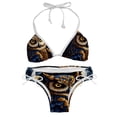 thumbnail image 1 of Owl Swim Wear Detachable Sponge Adjustable Strap Bikini Set Two-Pack for Multiple Scenes, 1 of 6