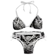 thumbnail image 1 of Owl Swimsuit Women Bikini Set with Detachable Sponge & Adjustable Strap, Two-Pack Ideal for Beach & Pool Parties, 1 of 6