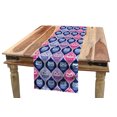 thumbnail image 1 of Owl Table Runner, Tired Eyes Closed Sleeping Owls Silent Flight Kids Vertical Design Illustration, Dining Room Kitchen Rectangular Runner, 3 Sizes, by Ambesonne, 1 of 2