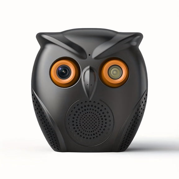 Owl Themed 1080P WiFi Home Security Camera, 120° Wide Angle, Two-Way Audio, Motion Detection Alerts, Indoor Mini Surveillance Camera with App Control