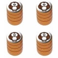 thumbnail image 1 of Owl Tire Rim Wheel Aluminum Valve Stem Caps, Multiple Colors, 1 of 1