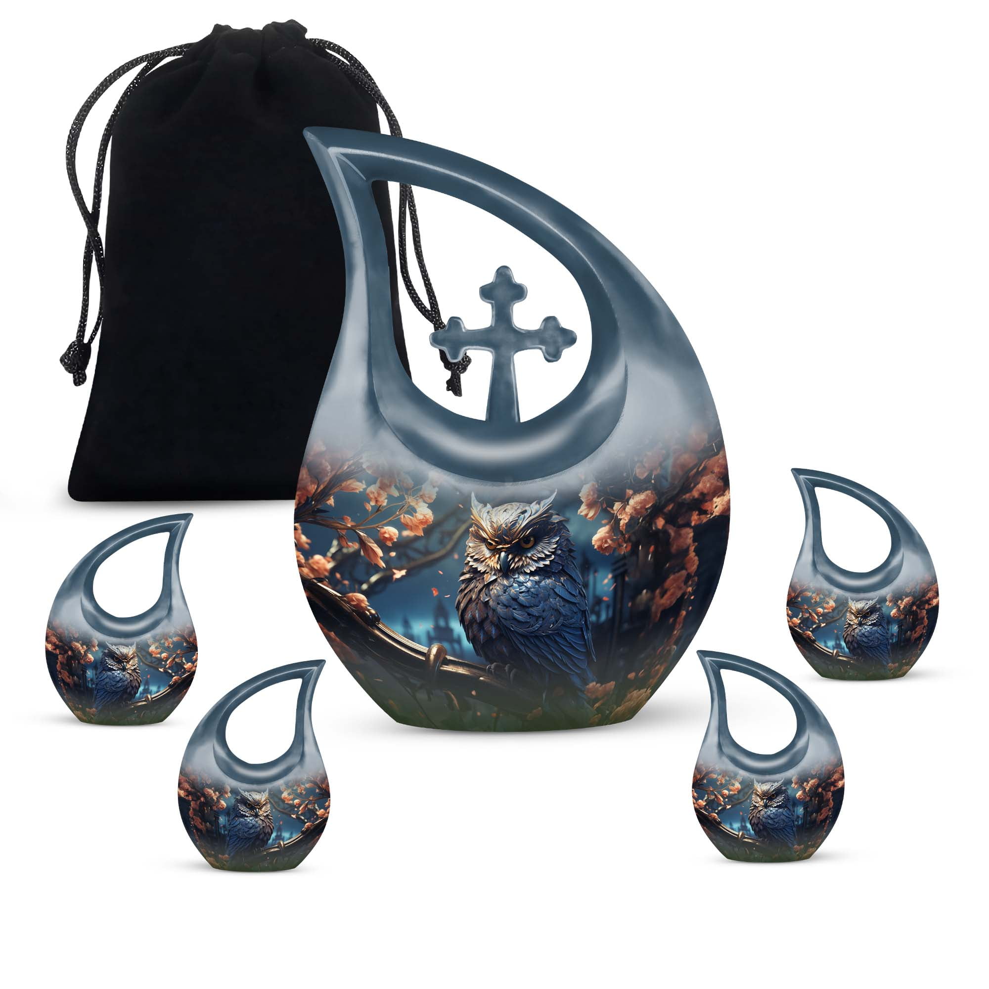 Owl Urn Adult Cremation Urns Urns For Adult Male & Female Ash