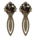 thumbnail image 1 of Owl Vintage Copper-Colored Lace Bookmarks: Stylish Stainless Steel Reading Accessories, Ideal Gift Set for Book Lovers, 1 of 5