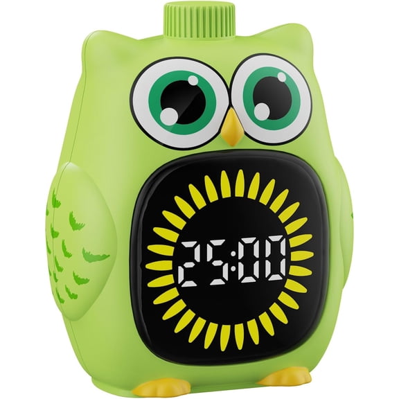Owl Visual Timer for Kids 99 Min Countdown Time Classroom Home with Sound or Silent Mode Management Tool ADHD Autism Toddler Homework Potty Training