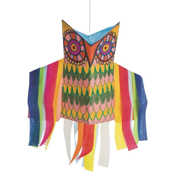 Owl Windsock Craft Kit (Pack of 28)
