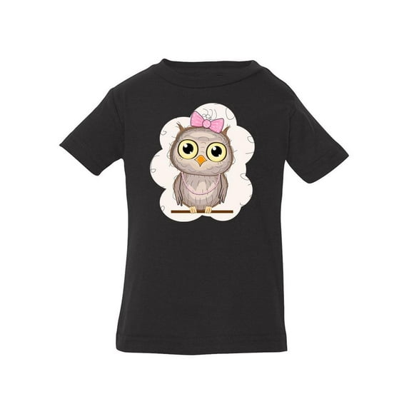 Owl With A Bow T-Shirt Infant -Image by Shutterstock, 18 Months