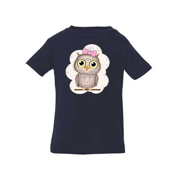 Owl With A Bow T-Shirt Infant -Image by Shutterstock,  24 Months