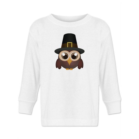 Owl With A Hat Long Sleeve Toddler -Image by Shutterstock,  3 Toddler