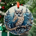 thumbnail image 1 of Owl38 Christmas Ornament, Christmas Ornament Gift, Mother’s Day Ornament, Valentine Ornament Gift, Holiday Festival Ornament, Keepsake 2025, 1 of 5
