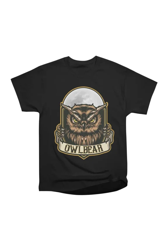 Owlbear v2 for Tabletop Gamers T-Shirt Tee Gift For Him Merch For Her Apparel For Friend