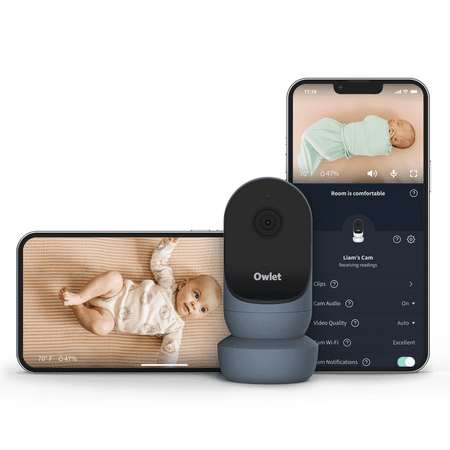 Owlet - Cam 2, HD Video Baby Monitor - Bedtime Blue