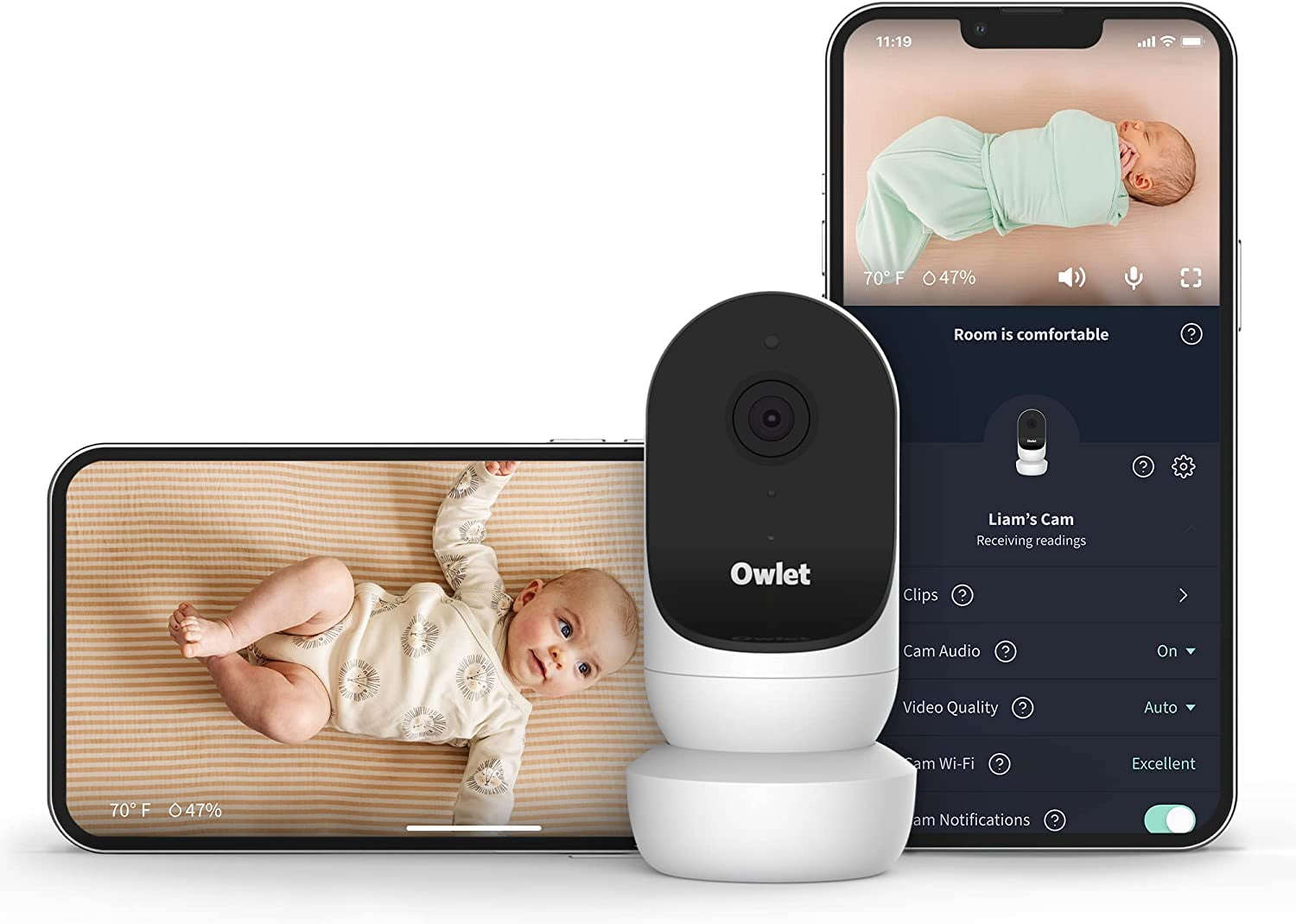 Check out our new MomCozy baby monitor!! ♡☁️👶🏽 it's non Wi-Fi, displ, Monitor