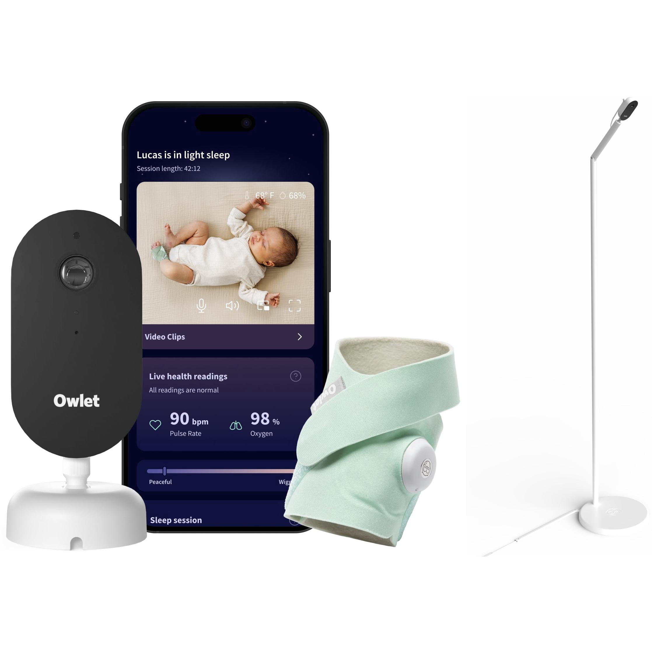 Owlet Dream Duo & Stand (Mint)