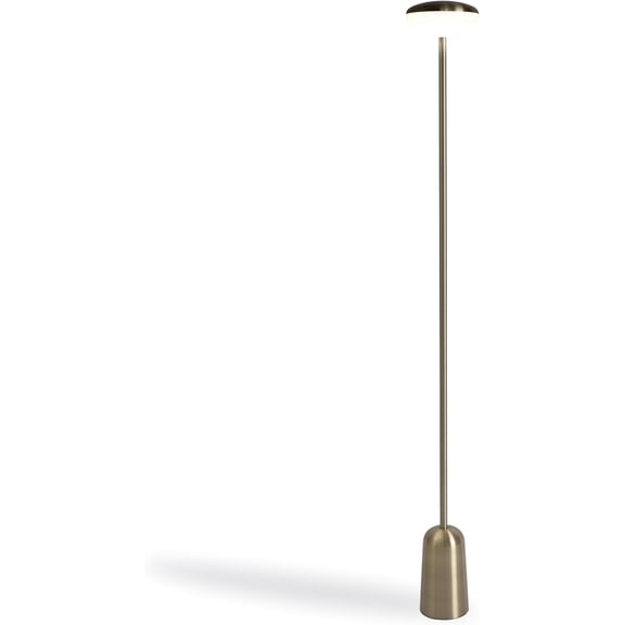 Owlpack Pinot Cordless LED Floor Lamp - Rechargeable & Dimmable Standing Lamp - Gold