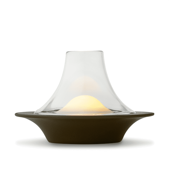 Owlpack Puff Cordless Rechargeable LED Table Lamp with Adjustable Dimmer - Olive Brown