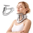 thumbnail image 1 of Owlprince Neck Brace for Pain Relief & Neck Support, Cervical Spine Alignment Neck Collar, Tech Neck, Hump, Forward Head Posture Corrector, Gray, L, 1 of 10