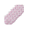 thumbnail image 1 of Owls Chair Seating Cushion Set of 6, Sleeping Owls in Diamond Pattern Half-Moon Stars Clouds Night Time Goodnight Art, Seat Pads for Office with Anti-slip Backing, 16"x16", Pink Lavender, by Ambesonne, 1 of 7