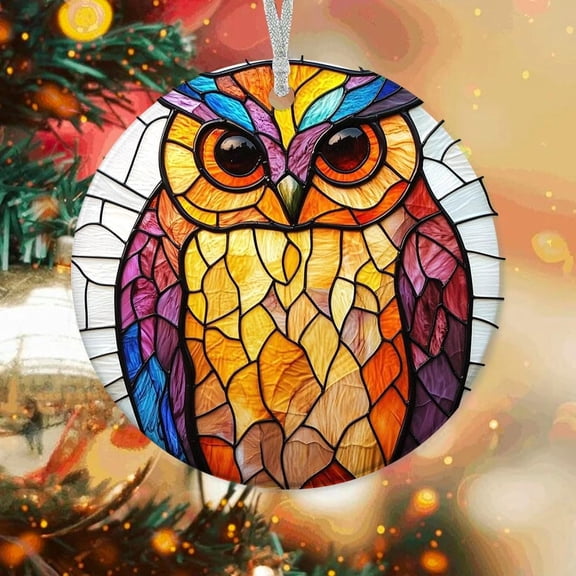 Owls Christmas Ornaments, Owls Ornament, Owls Christmas Décor, Xmas Decorations 7AKjqm