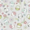 thumbnail image 1 of Owls Grey Comfy Prints Flannel Fabric, 1 of 1