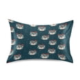thumbnail image 1 of Owls Pattern Queen Size Satin Pillowcase 30''x20'' Double-Sided Print Soft Wrinkle Resistant, 1 of 9
