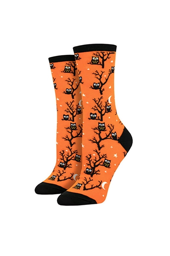 Owls in a Tree Socks from the Sock Panda Size: Adult Medium