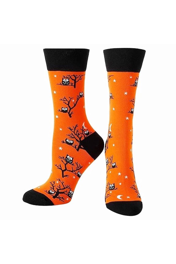 Owls in a Tree Socks from the Sock Panda Size: Adult Large