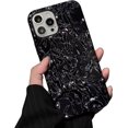 thumbnail image 1 of Owlwon Compatible with iPhone 13 Pro Max 3D Case, Soft Silicone, Cool Case Designed for Women and Girls, Black, 1 of 9