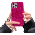 thumbnail image 1 of Owlwon Compatible with iPhone 13 Pro Max 3D Case, Soft Silicone, Cool Case Designed for Women and Girls, Hot Pink, 1 of 7
