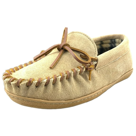 OwnShoe Comfortable Leather Loafers for Women Lightweight Slip On Moccasin Slipper Flannel Lining Non-Slip Casual Shoes