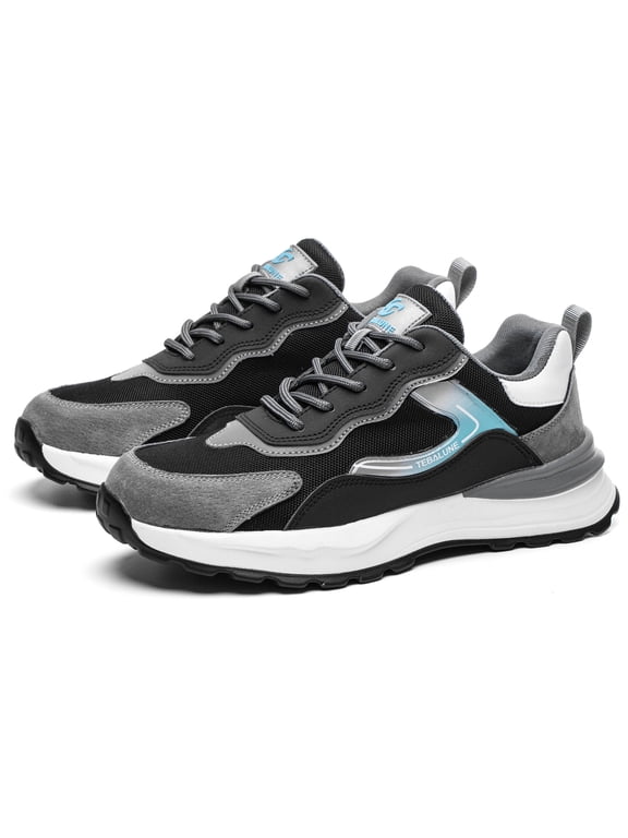 OwnShoe Composite Toe Shoes for Men Women Lightweight Work Sneakers Nonslip Industrial Safety Shoes