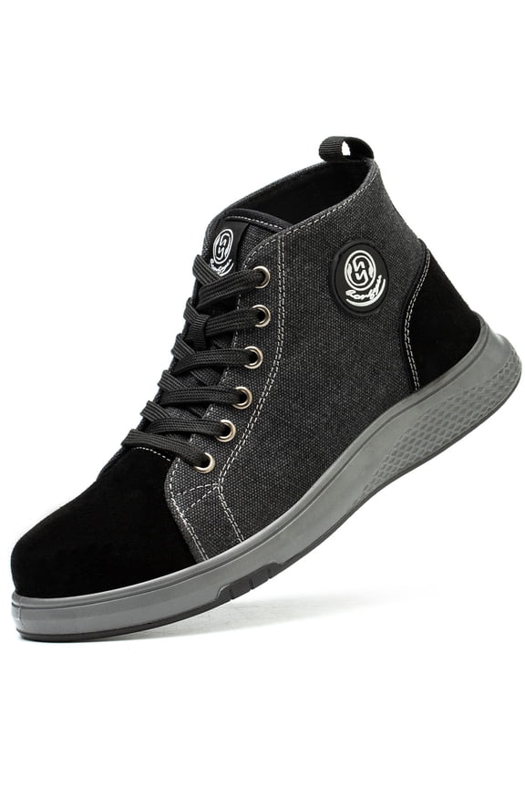 OwnShoe Composite Toe Work Shoes for Men Women Water Resistant Safety Shoes Non-Slip Industrial Boots Work Sneakers