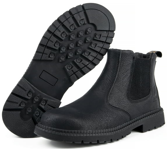 OwnShoe Men's Lightweight Work Boots Steel Toe Safety Shoes Women's Industrial Work Shoes