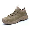 thumbnail image 1 of OwnShoe Men’s Steel Toe Work Shoes Lightweight Leather Safety Shoes Women’s Industrial Sneakers, 1 of 9