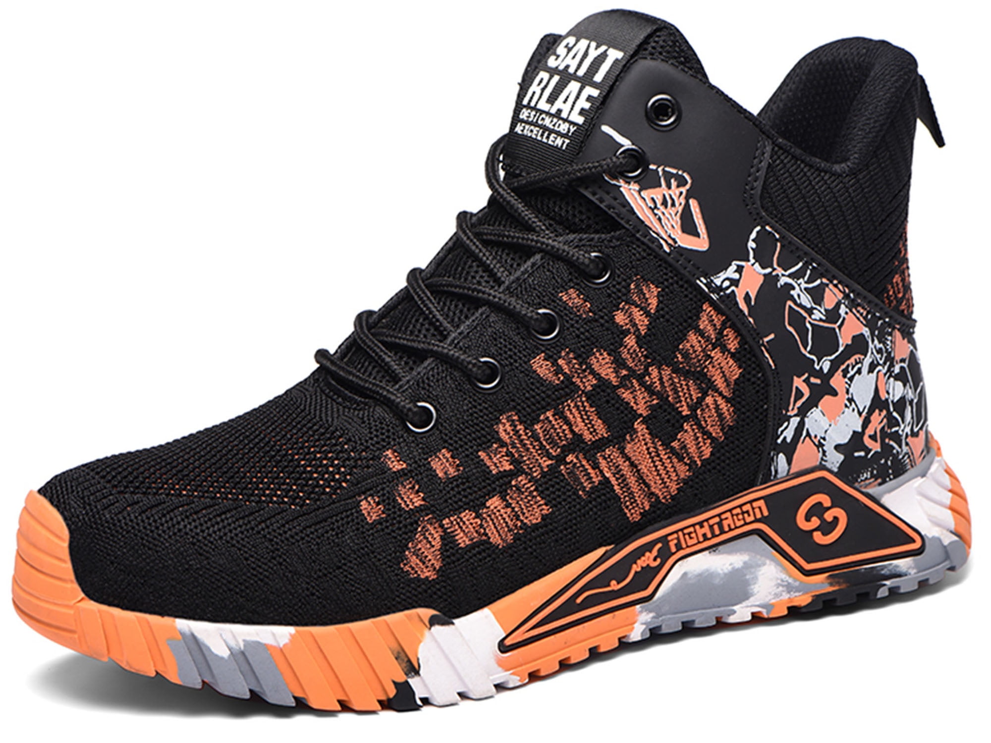 OwnShoe Steel Toe Safety Shoes for Men Women Lightweight Work Boots Non ...