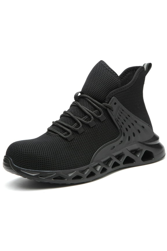 OwnShoe Steel Toe Safety Shoes for Men Women Lightweight Work Sneakers Industrial Boots