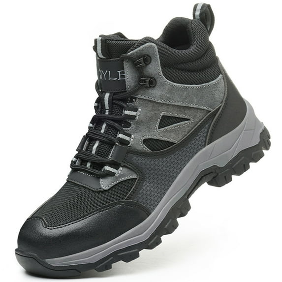 OwnShoe Steel Toe Safety Shoes for Men Women Lightweight Work Sneakers Non-Slip Industrial Boots