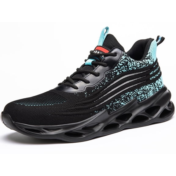 OwnShoe Steel Toe Safety Shoes for Men Women Work Sneakers Industrial Boots Size 11 Men/12 Women