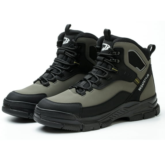 OwnShoe Steel Toe Work Boots for Men Women Lightweight Safety Shoes Non-Slip Industrial Sneakers