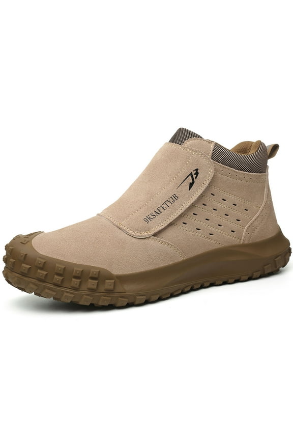 OwnShoe Steel Toe Work Boots for Men Women Waterproof Safety Shoes Industrial Welding Boots