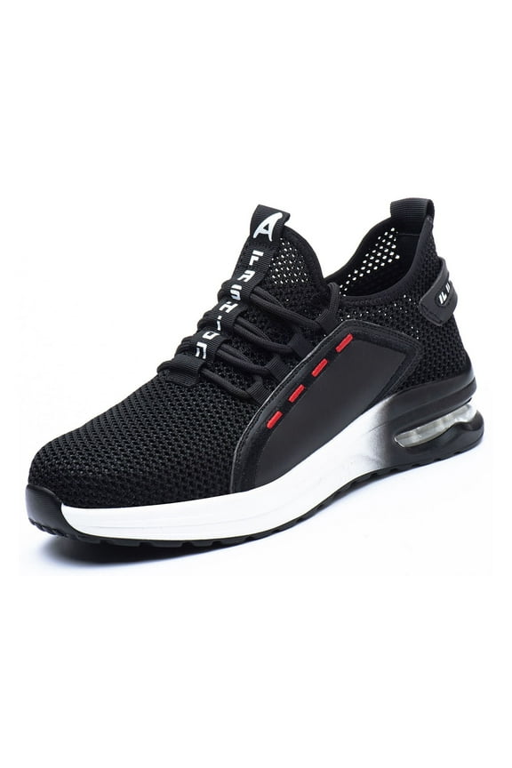 OwnShoe Steel Toe Work Shoes for Men Women Lightweight Safety Shoes Nonslip Work Sneakers Size 6