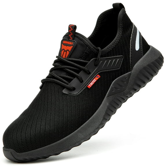OwnShoe Steel Toe Work Shoes for Men Women Non-Slip Safety Shoes Industrial Sneakers