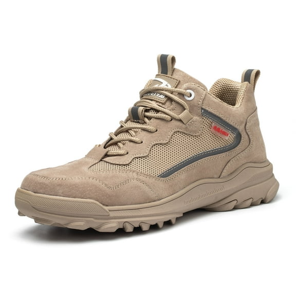 OwnShoe Steel Toe Work Shoes for Men Women Safety Sneakers Industrial Boots Size 5 Men/6 Women