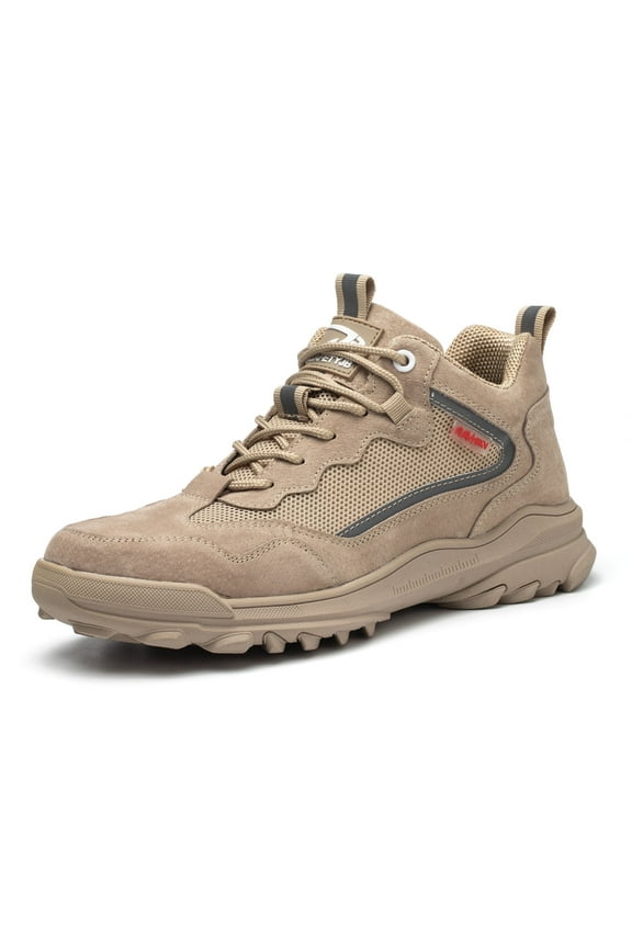 OwnShoe Steel Toe Work Shoes for Men Women Safety Sneakers Industrial Boots Size 5 Men/6 Women